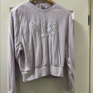 Nike Women's Lavender Sweatshirt